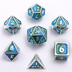 Solid Metal Mini Behemoth Dice set