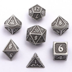 Solid Metal Mini Behemoth Dice set