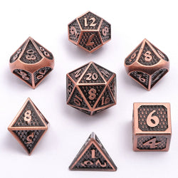 Solid Metal Mini Behemoth Dice set