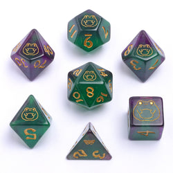 Wyrmforged Rollers Rounded Resin Polyhedral Dice