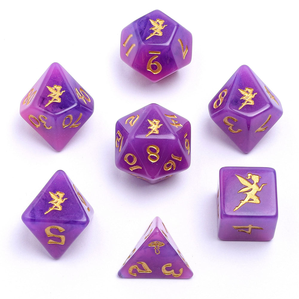 Wyrmforged Rollers Rounded Resin Polyhedral Dice