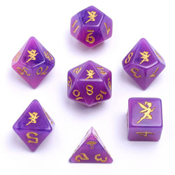 Wyrmforged Rollers Rounded Resin Polyhedral Dice