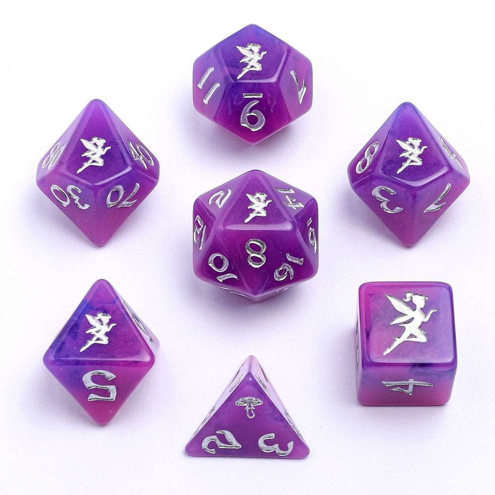 Wyrmforged Rollers Rounded Resin Polyhedral Dice