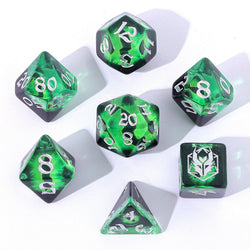 Wyrmforged Rollers Rounded Resin Polyhedral Dice