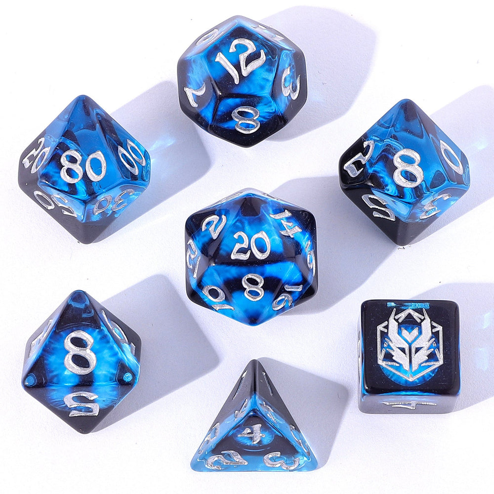 Wyrmforged Rollers Rounded Resin Polyhedral Dice