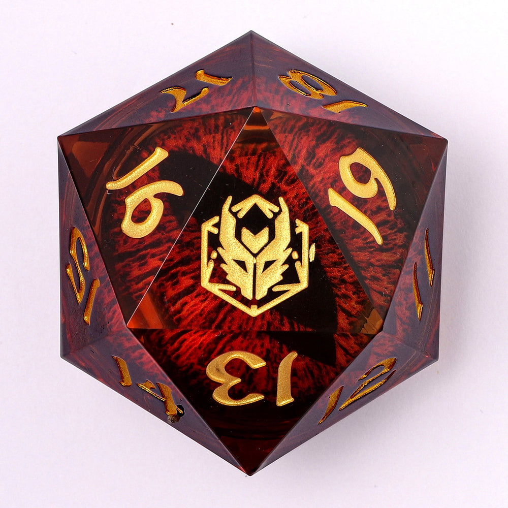 Sharp Edged Resin 55mm D20
