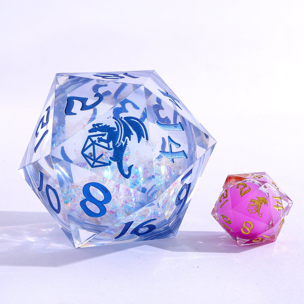Liquid Core Sharp Edged Resin Astral Flux 55mm D20
