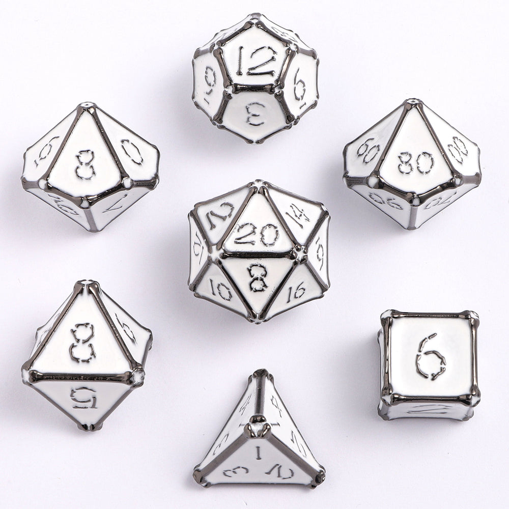 Bone Collector Solid Metal Dice Set
