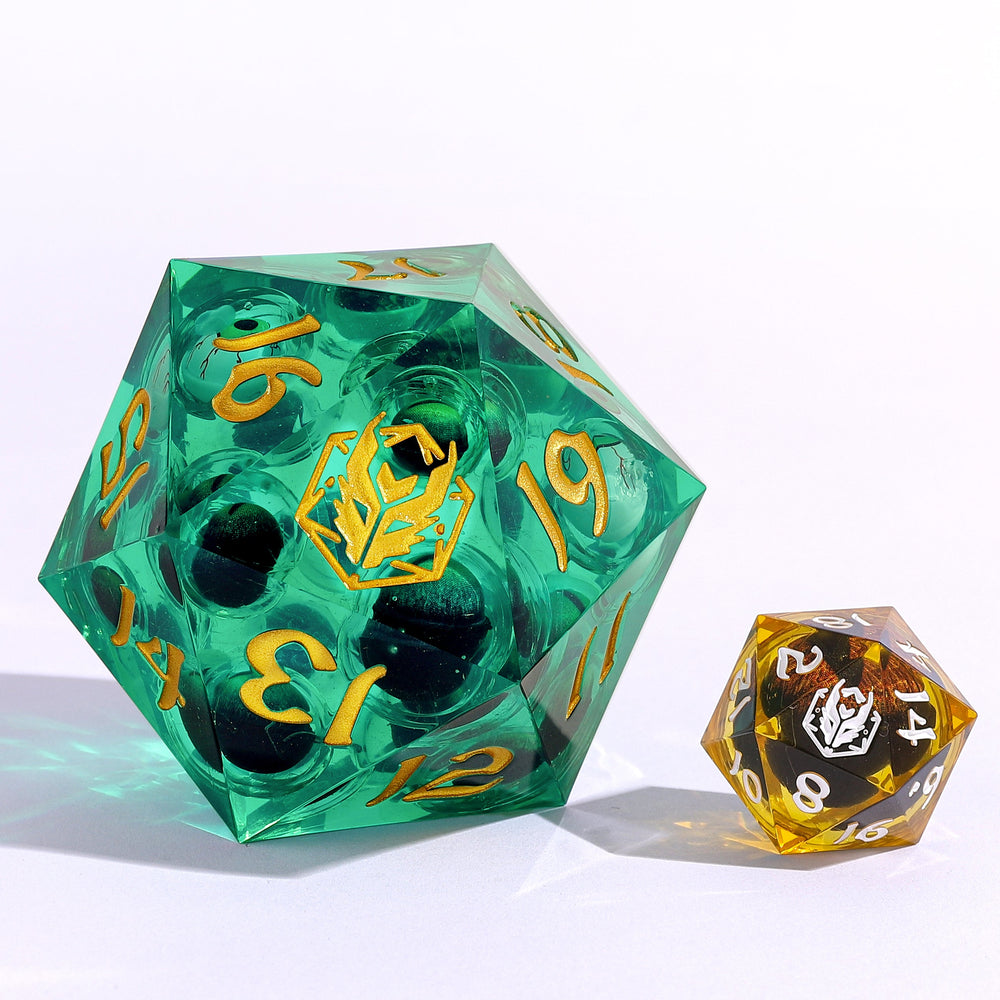 Sharp Edged Resin 55mm D20