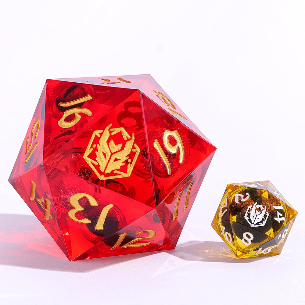Sharp Edged Resin 55mm D20