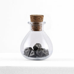 Unseelie Mini Metal RPG Dice Set