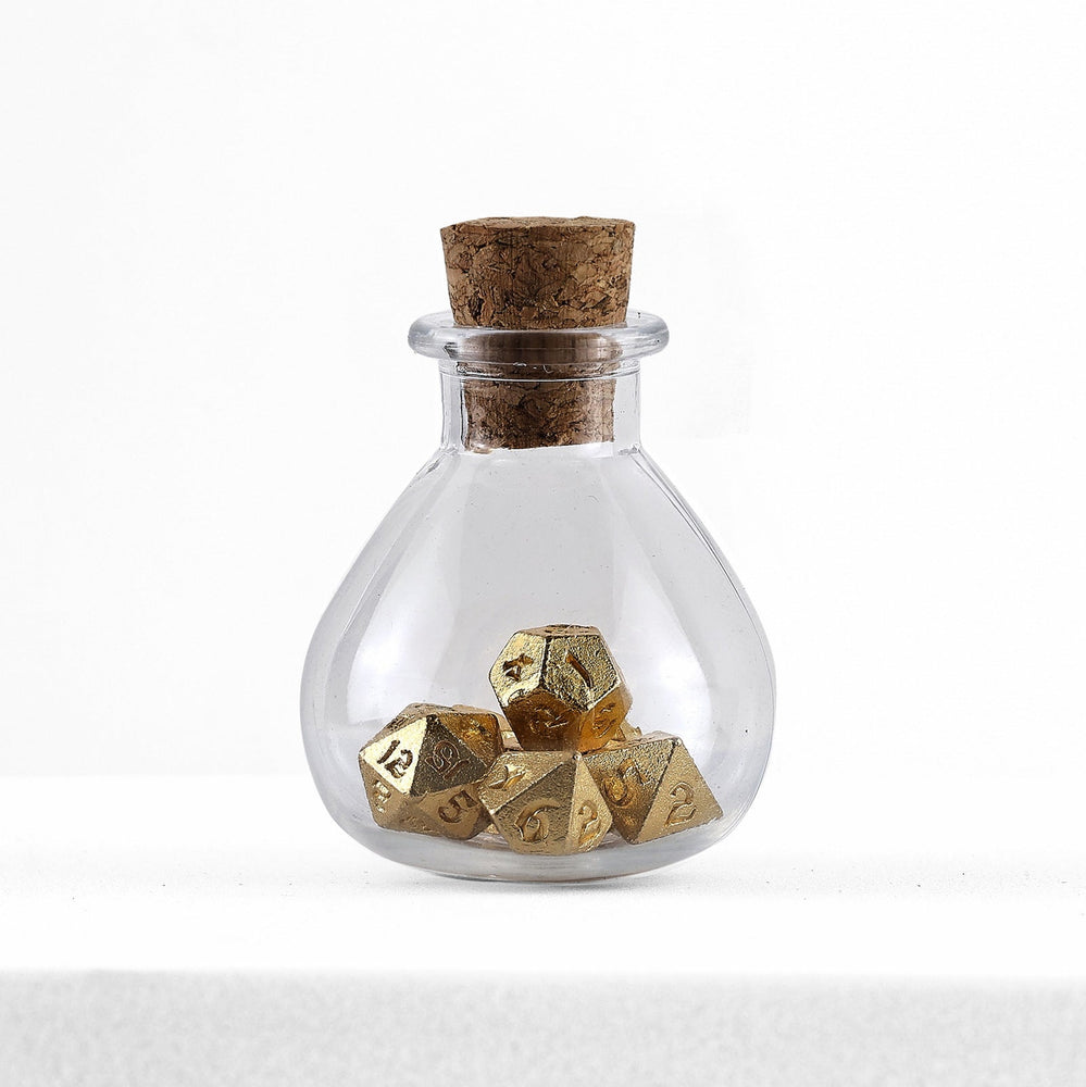 Unseelie Mini Metal RPG Dice Set