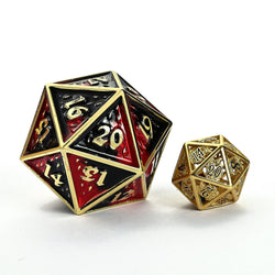 45mm Solid Metal Behemoth Spindown D20