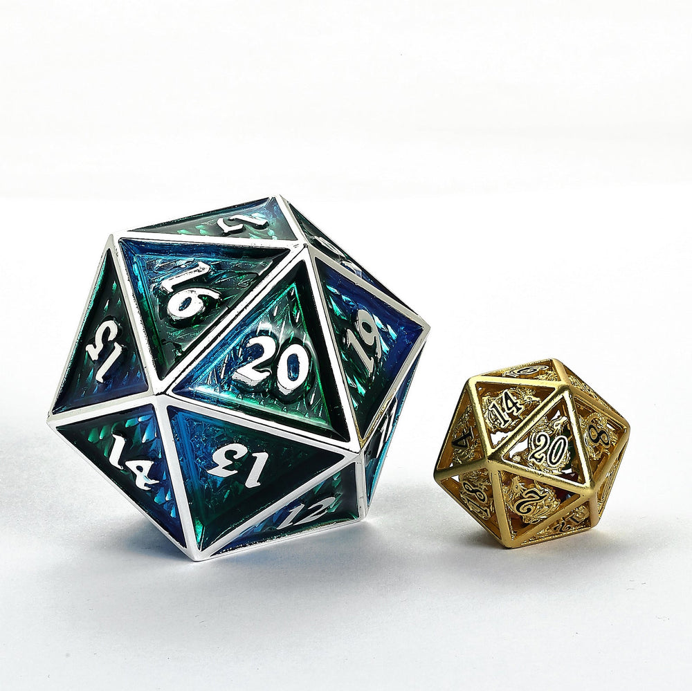 45mm Solid Metal Behemoth Spindown D20