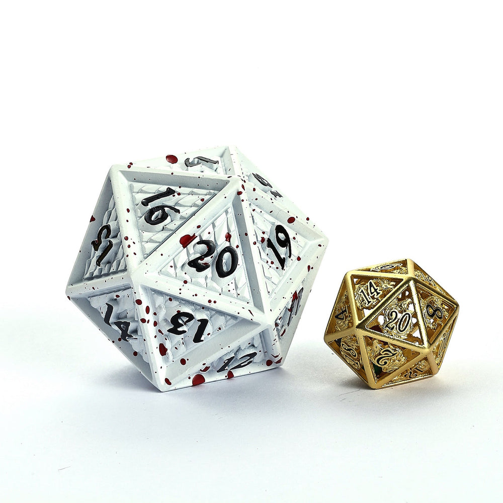 45mm Solid Metal Behemoth Spindown D20