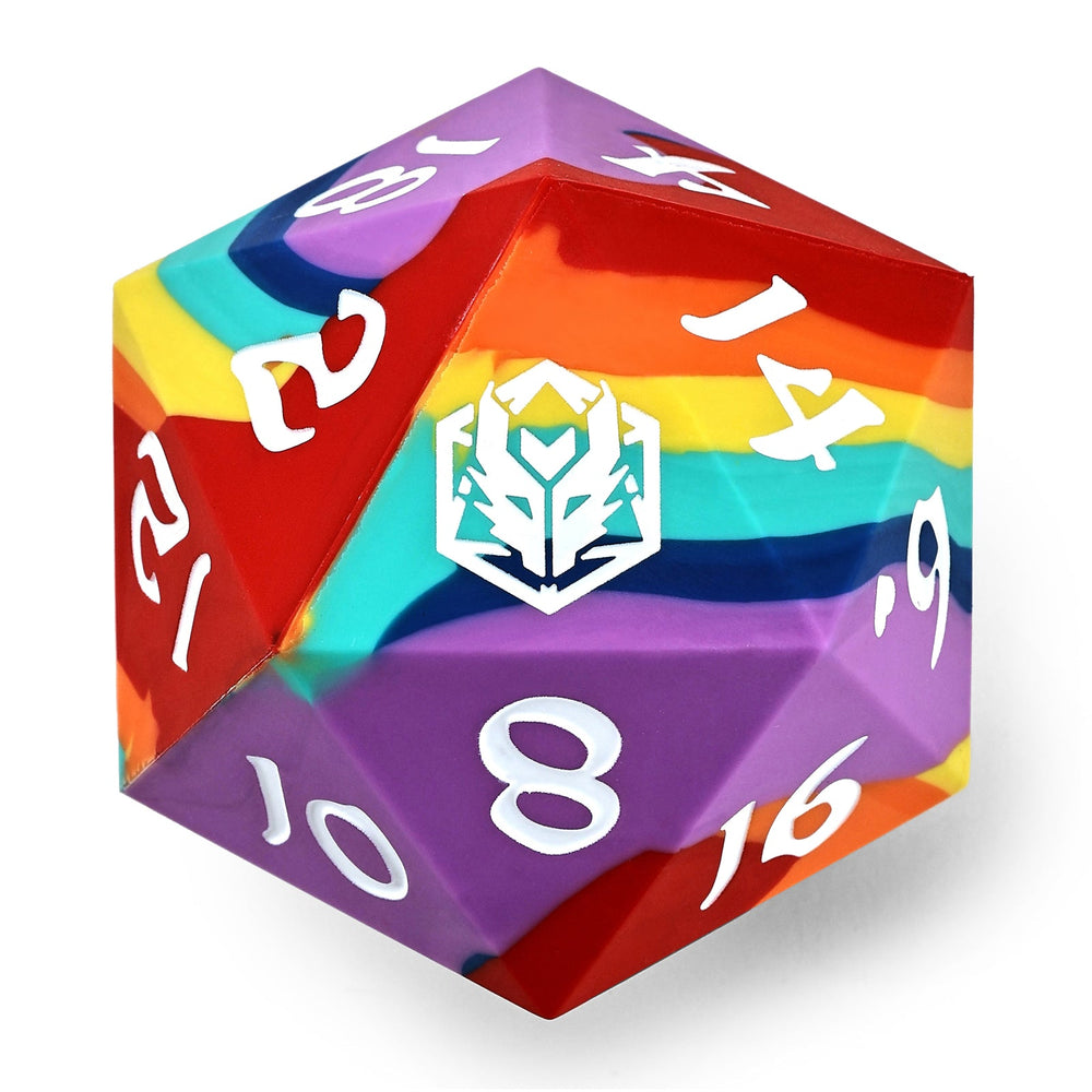 55mm Chonk Rubber Silicon D20