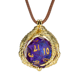 Dragon Claw Necklace with D20
