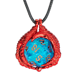 Dragon Claw Necklace with D20