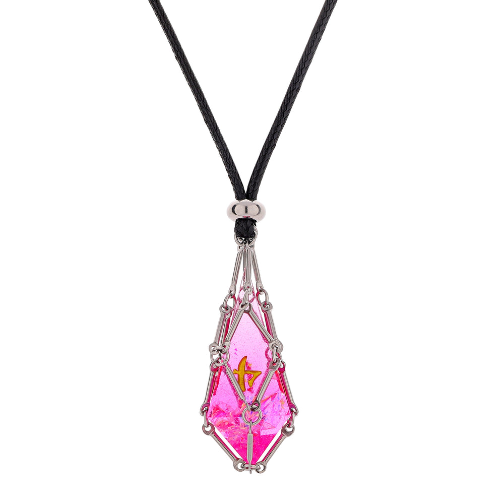 Mysticage Dice Chain Necklace with D4