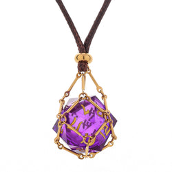 Mysticage Dice Chain Necklace with D20