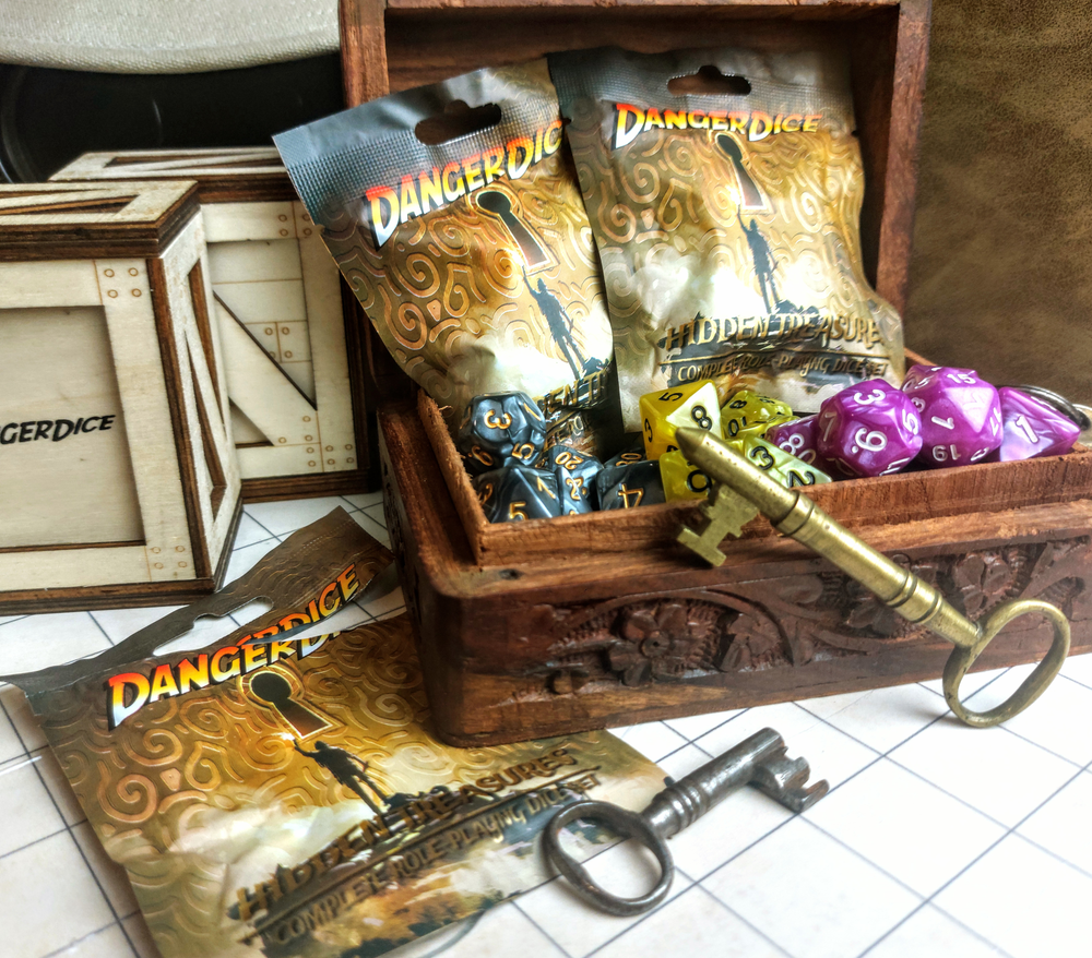 Danger Dice: Hidden Treasures: Mystery Dice Pack