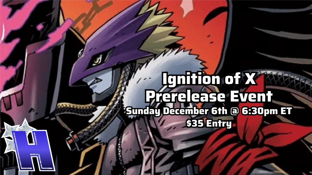 Special Event - Digimon Ignition of X Prerelease Event