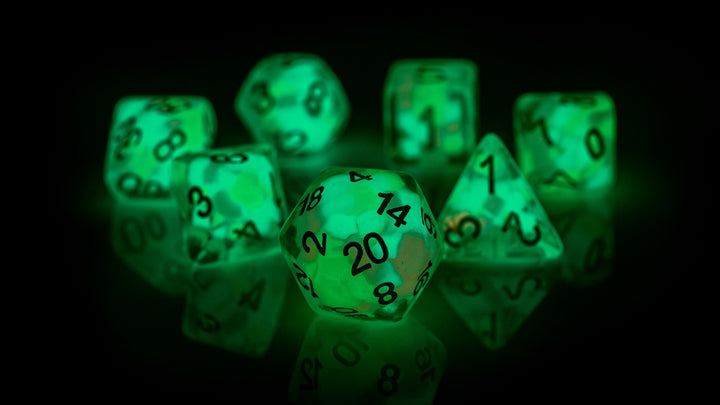 Sirius Dice 7ct Lucky Charm Glowworm