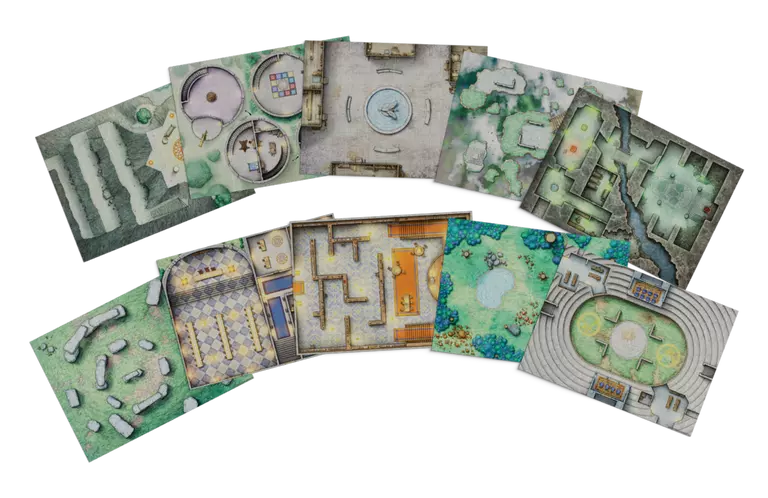 D&D Arcana Unleashed Map Pack