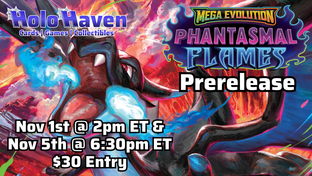 Special Event - Pokémon Phantasmal Flames Prerelease