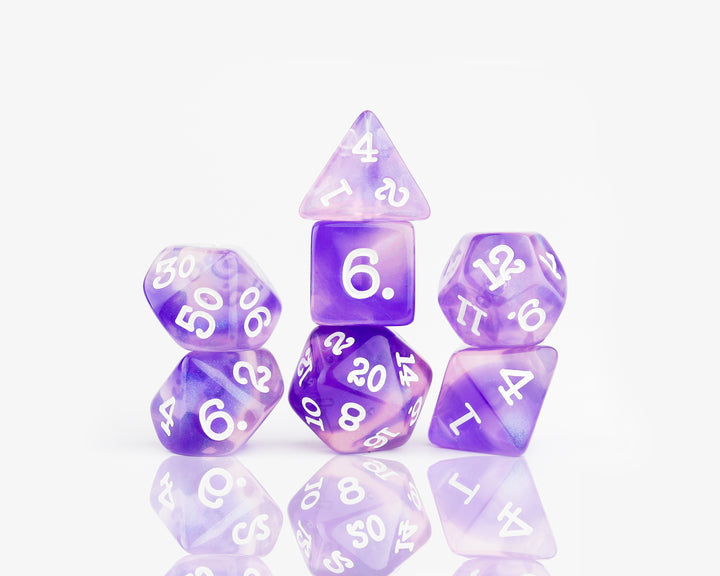 Sirius Dice 7ct Opal Glaze Purpleglaze