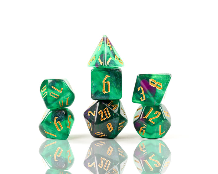 Sirius Dice 7ct Translucent Swirl Skybox Nebula