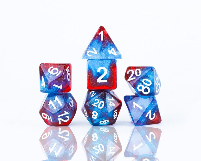 Sirius Dice 7ct Celestial Starry Skies
