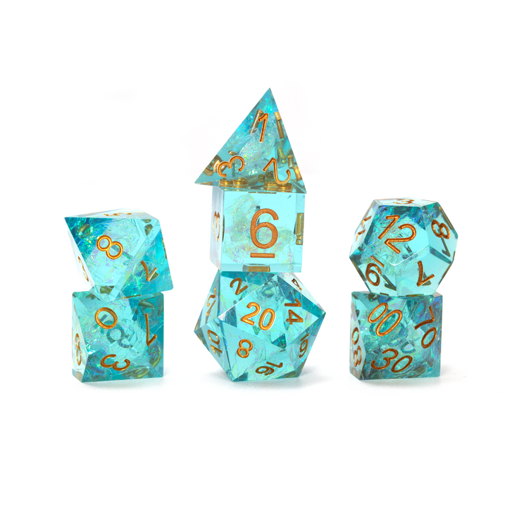 Sirius Dice 7ct Sharp Aqua Fairy