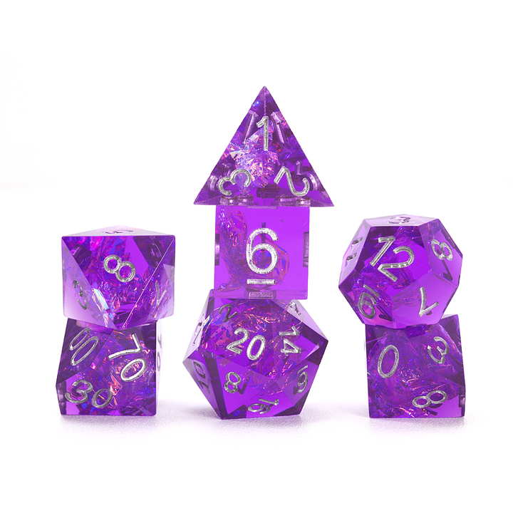 Sirius Dice 7ct Sharp Purple Fairy