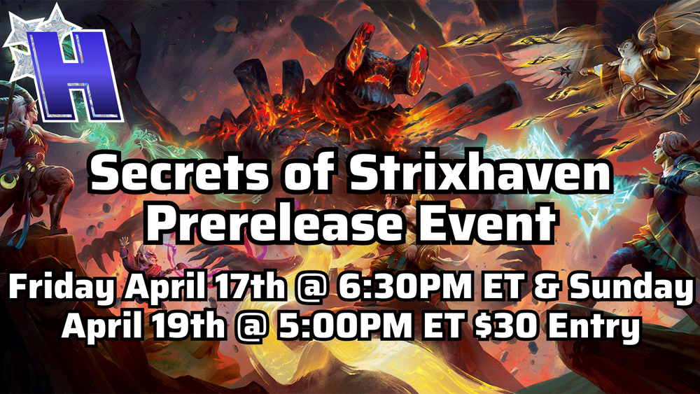 Special Event - Secrets of Strixhaven Prerelease