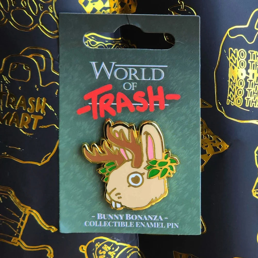 World of Trash Enamel Pin