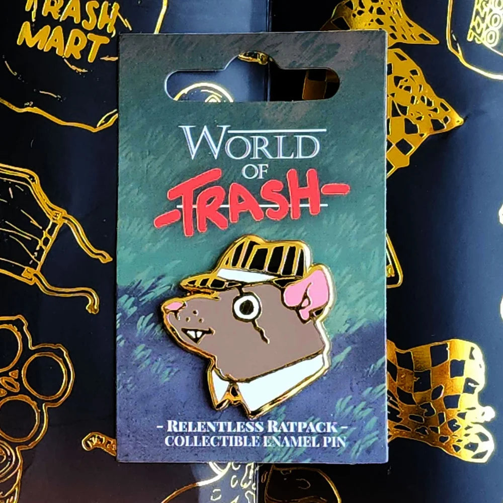 World of Trash Enamel Pin