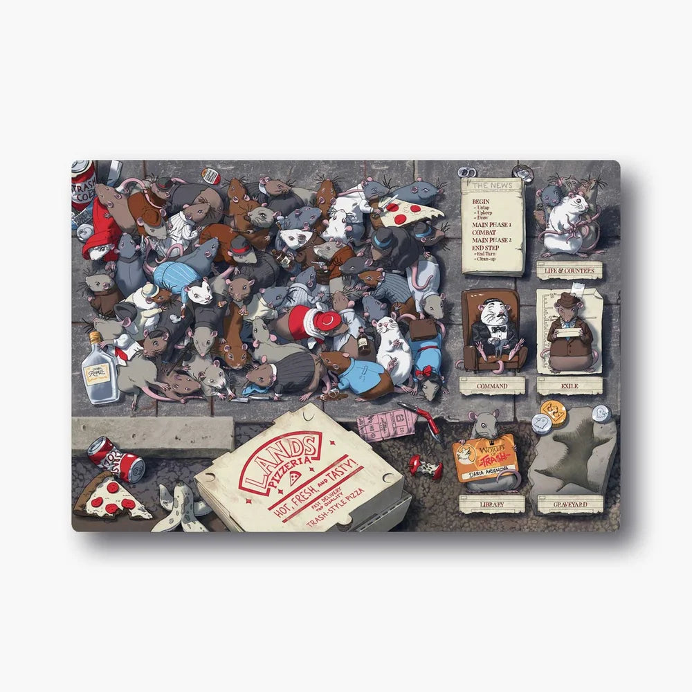 World of Trash Playmat