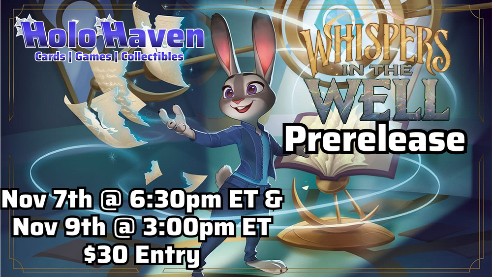 Special Event - Lorcana Whispers in the Well Prerelease