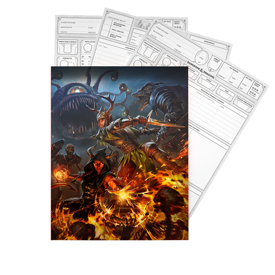 Dungeons & Dragons 2024 Edition: Character Sheets