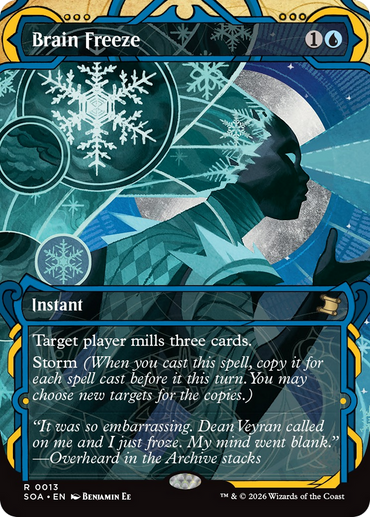Brain Freeze (Japanese) [Secrets of Strixhaven: Mystical Archive]