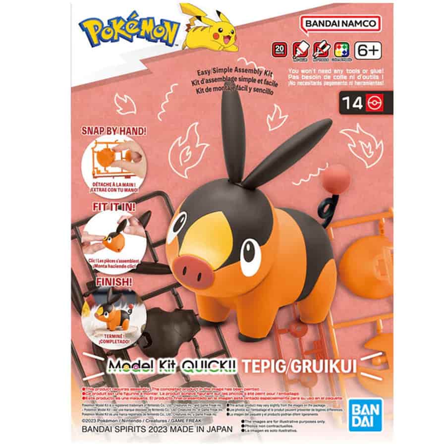 POKEMON MODEL KIT: TEPIG