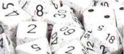 Chessex Speckled Arctic Camo 12mm d6 Dice Block (36 Dice)