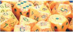 Chessex Speckled Lotus 12mm d6 Dice Block (36 Dice)