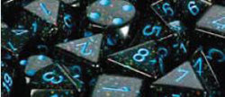 Chessex Speckled Blue Stars 12mm d6 Dice Block (36 Dice)