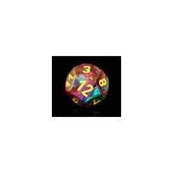 Chessex Festive Mosaic with Yellow 12mm d6 Dice Block (36 Dice)