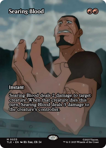 Searing Blood (Borderless) [Avatar: The Last Airbender: Eternal-Legal]