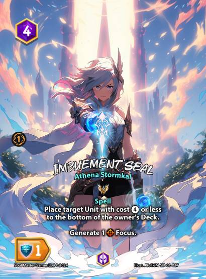 Imbuement Seal (027) [Athena Stormkal Starter Deck]