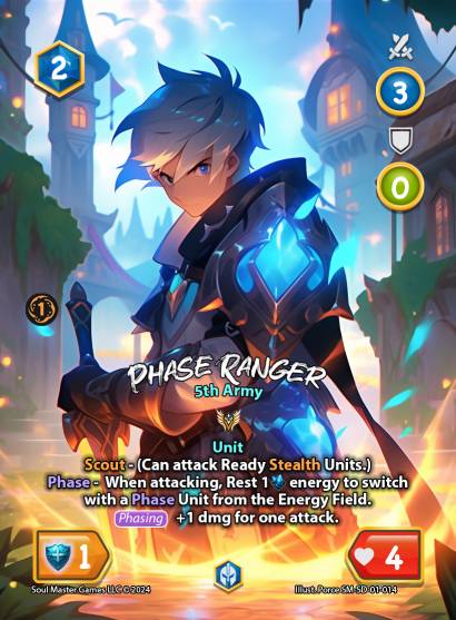 Phase Ranger (014) [Athena Stormkal Starter Deck]