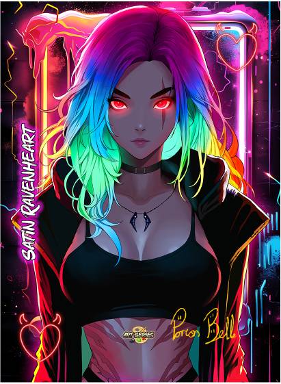 Bleed (Satin Ravenheart) - Gen Con (036) [Promotional Cards]